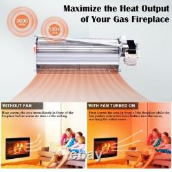Blower Fan Kit for Heatilator NDV4236I, CFM Fireplace Replacement Parts, Compati