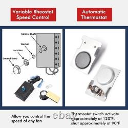 Blower Fan Kit for Heatilator NDV4236I, CFM Fireplace Replacement Parts, Compati