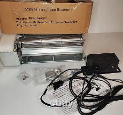 Blower Kit FBK-250 Replacement For Gas Stove and Fireplace Blower Kit Open Box