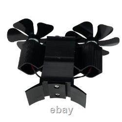 Brand New Fireplace Fan 1 Set Blade Fireplace Fan Clamps Parts Replacement