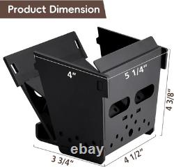 Burn Pot Replacement Parts for PelPro PP130, PP60, PP70, PPC90, TSC90 Black