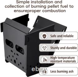 Burn Pot Replacement Parts for PelPro PP130, PP60, PP70, PPC90, TSC90 Black