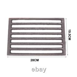 Cast Iron Fire Grate Replacement Part Square for For hark Fireplace Easy Setup