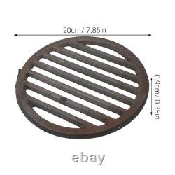 Cast Iron Fireplace Grate Parts Charcoal Grill Grates Replacement Pit with