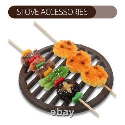 Cast Iron Fireplace Grate Parts Charcoal Grill Grates Replacement Pit with