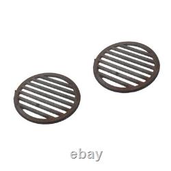 Cast Iron Grilling Plate Fireplace Grate Parts Charcoal Grates Replacement