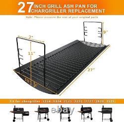 Chargriller Replacement Parts 27 in Ash Pan For Char Griller Charcoal Grill BBQ
