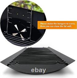 Chargriller Replacement Parts 27 in Ash Pan For Char Griller Charcoal Grill BBQ