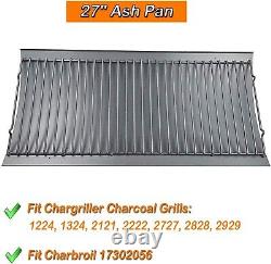 Chargriller Replacement Parts 27 in Ash Pan For Char Griller Charcoal Grill BBQ