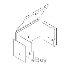 Charnwood Country 4 Fire Plate & Baffle Set 008/ey29 010/pv31