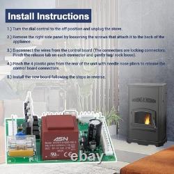 Circuit Control Board Replacement for PelPro PP130, Pleasant Hearth PH50PS and P