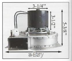 Combustion Blower with Housing for St. Croix Pellet Stoves 80P20001