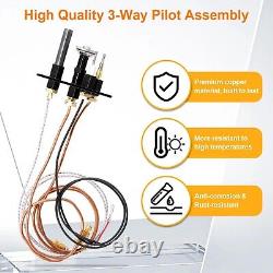 Criditpid 10002265 Propane Gas (LP) Pilot Assembly Replacement Parts for Maje
