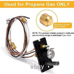Criditpid 10002265 Propane Gas (LP) Pilot Assembly Replacement Parts for Maje