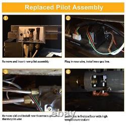 Criditpid 10002265 Propane Gas (LP) Pilot Assembly Replacement Parts for Maje