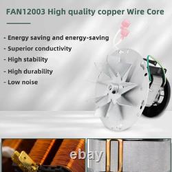 Criditpid FAN12003 Combustion Blower Exhaust Fan Motor Replacement Parts for