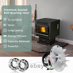 Criditpid FAN12003 Combustion Blower Exhaust Fan Motor Replacement Parts for
