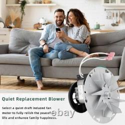 Criditpid FAN12003 Combustion Blower Exhaust Fan Motor Replacement Parts for