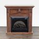 Dimplex Electric Fireplace Heater With Wooden Mantel