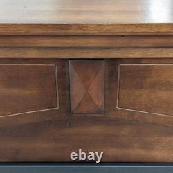 Dimplex Electric Fireplace Heater with Wooden Mantel