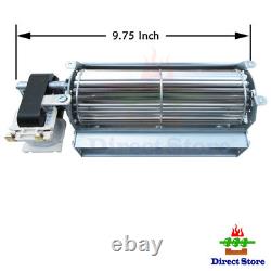 Direct Store Parts DN106 Replacement Fireplace Blower Fan Kit GZ550 Replaceme