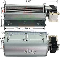 Direct Store Parts Kit DN108 Replacement Fireplace Blower UZY5 26180 for Contine