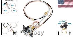 Drop-In Replacement Propane Gas Pilot Assembly for Majestic and Vermont Castings