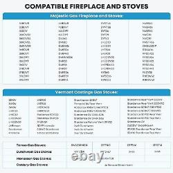 Drop-In Replacement Propane Gas Pilot Assembly for Majestic and Vermont Castings