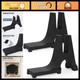 Durable Cast Iron Fireback Feet Heavy-Duty Fireplace Support, 1 Pair, All Fire
