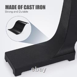 Durable Cast Iron Fireback Feet Heavy-Duty Fireplace Support, 1 Pair, All Fire