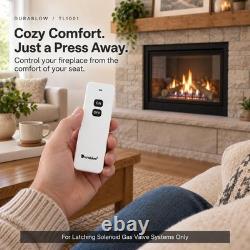 Durablow Gas Fireplace Remote Control Kit RF Wireless