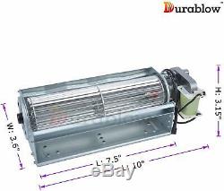 Durablow MEF10003H Fireplace Replacement Parts(Blower Fan & IR Heating Element)