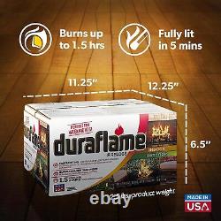 Duraflame 2.5 Pound 3 Hour Long Burn Time Indoor and Outdoor Quick Light FireLog