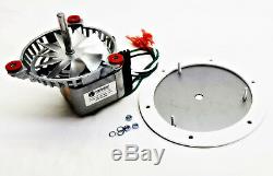 Earth Stove Traeger Furnace Combustion Exhaust Fan Motor + 4 3/4 PH-UNIVCOMBKIT