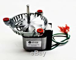 Earth Stove Traeger Furnace Combustion Exhaust Fan Motor + 4 3/4 PH-UNIVCOMBKIT