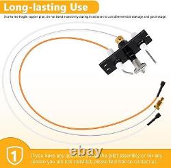 Easy-Install Replacement Natural Gas Pilot Assembly for Quadra-Fire & Heatilator