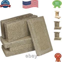 Efficient 6-Pack FireBrick Replacement for Wood, Coal Stoves Easy Setup