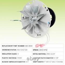 Exhaust Blower Motor for Pellet Stove Replacement Parts Fits QuadraFire, PelPr