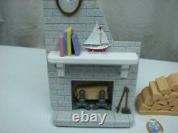 FIREPLACE WOODPILE Replacement Fisher Price 1997 Loving Family Doll house 4649