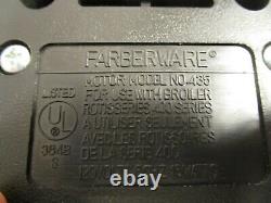 Farberware Electric Open Hearth Rotisserie 435 Replacement Motor 455ND