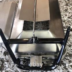 Farberware Open Hearth Rotisserie Grill 450A Frame Handle Assembly Drip Pan Spit