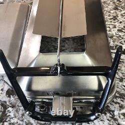 Farberware Open Hearth Rotisserie Grill 450A Frame Handle Assembly Drip Pan Spit