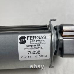 Fergas 5300160100RP Blower Assembly Dimplex 420mm x 60mm Dual Voltage 120/240V