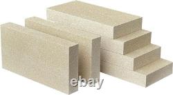 Fire Bricks for Stove 9x4.5x1.25 Inches Vermiculite Replacement 6-Pack