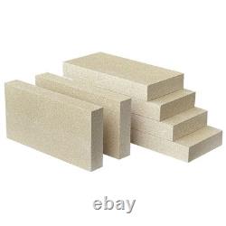 Firebricks for Woodstoves, 9 x 4.5 x 1.25, Replacement Bricks, 6-Pack Upgrade