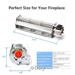 Fireplace Blower Fan Kit GA3650T GA3700T Replacement Parts for Desa, FMI, Comf