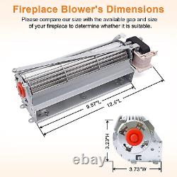 Fireplace Blower Motor Fan, Replacement Parts, For Regency Gas Stove 910-331/P