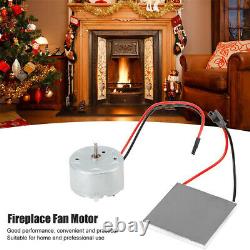 Fireplace Fan Motor For Stove Burner Fan Fireplace Heater Spare Replace Parts US