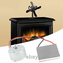 Fireplace Fan Motor For Stove Burner Fan Fireplace Heater Spare Replace Parts US