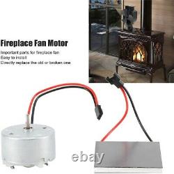 Fireplace Fan Motor For Stove Burner Fan Fireplace Heater Spare Replace Parts US